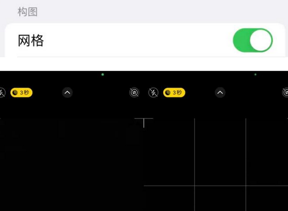 澄江苹果手机维修网点分享iPhone如何开启九宫格构图功能
