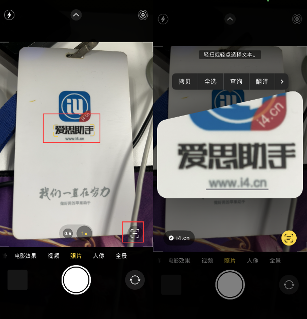 澄江苹果手机维修分享升级iOS 16后如何通过相机翻译文本 