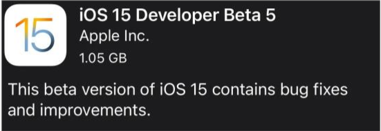 澄江苹果手机维修分享如何升级到iOS15.0 beta5 
